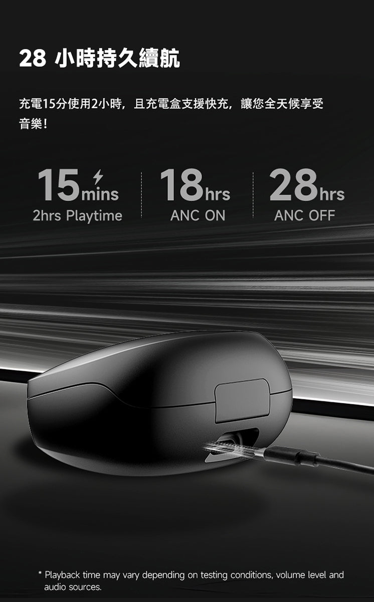 EDIFIER S10 真無線藍牙耳機 | 12mm 平面振膜 Hybrid ANC Hi-Res 認證