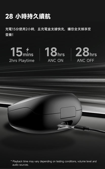 EDIFIER S10 真無線藍牙耳機 | 12mm 平面振膜 Hybrid ANC Hi-Res 認證