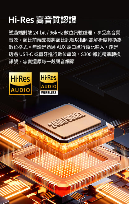 EDIFIER S300 旗艦一體式藍牙喇叭｜復古設計 Hi-Fi 音質 AirPlay2 串流