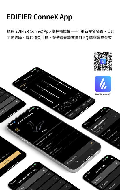 EDIFIER W280NB Pro 頸掛式無線抗噪耳機