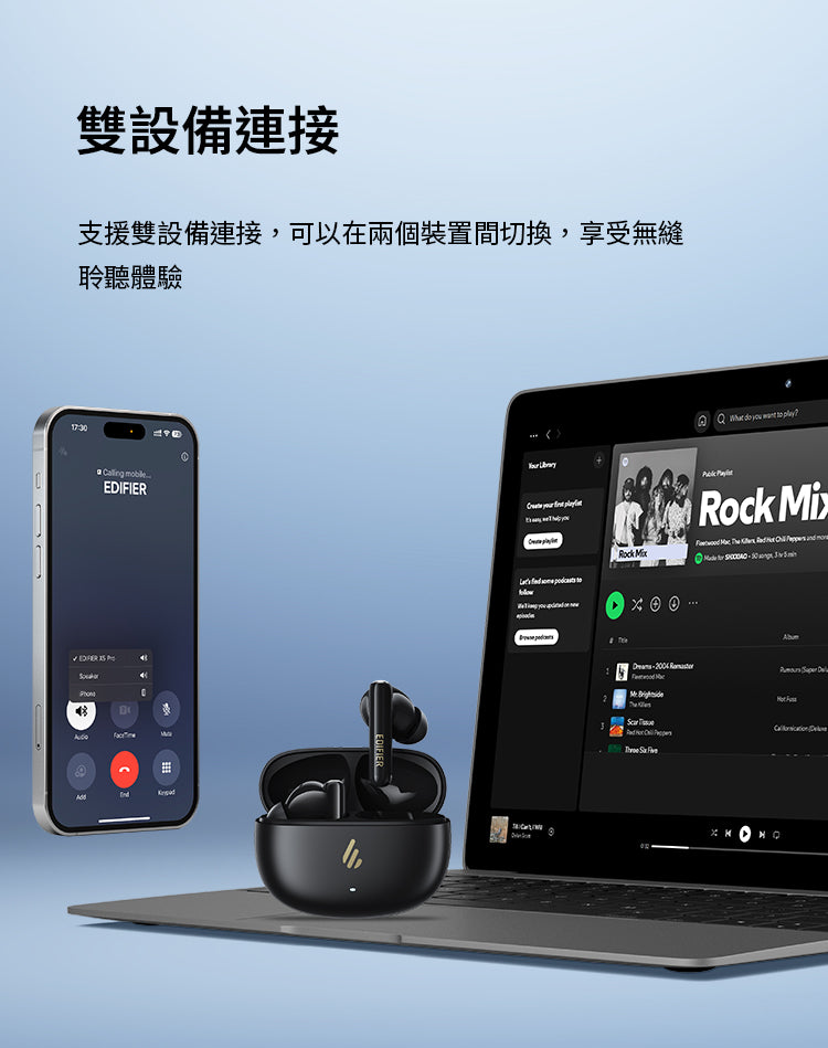 EDIFIER X5 Pro 主動降噪真無線耳機