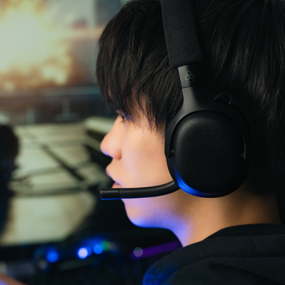 final VR3000 EX 電競耳罩式耳機 | 附2.4G低延遲USB發射器 腳步模式