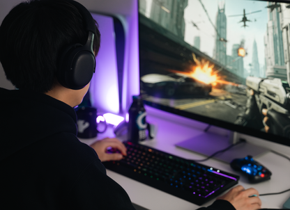 final VR3000 EX 電競耳罩式耳機 | 附2.4G低延遲USB發射器 腳步模式