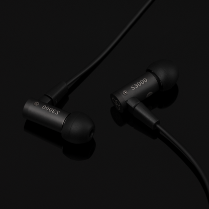 Final S3000 入耳式耳機｜不鏽鋼外殼 漏斗型導音管 動鐵單體 可換線2PIN