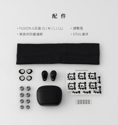 final TONALITE 主動降噪真無線藍牙耳機｜APP個人專屬DTAS調音｜f-CORE旗艦動圈單體｜藍牙6.0