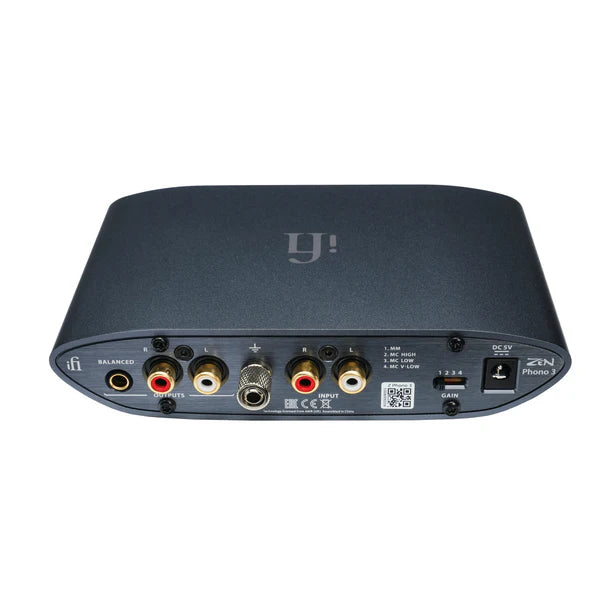 英國 iFi Audio ZEN Phono 3 唱頭放大器 | MM/MC 36-72dB增益 黑膠唱放