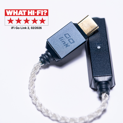 iFi GO link 2 Type-C DAC 耳擴｜ESS晶片 Hi-Res 高解析小尾巴