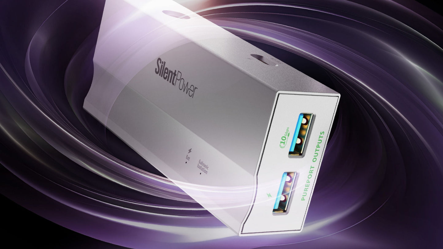 iFi SilentPower USB iPurifier Pro 訊號淨化器｜USB 降噪、降抖動、提升音質