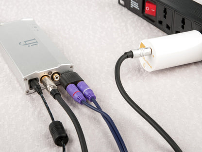 iFi SilentPower Groundhog+ 接地線材組｜雜訊消除｜USB-A RCA 3.5mm Y插 香蕉插｜鋁合金