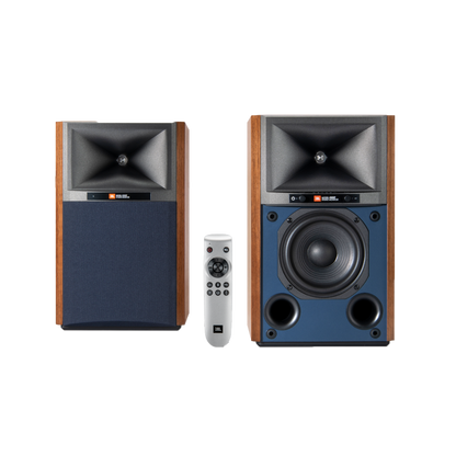 JBL 4305P 主動式監聽喇叭 | 5.25吋書架喇叭 | 內建300W擴大機 HDI號角高音 | Chromecast/AirPlay 2