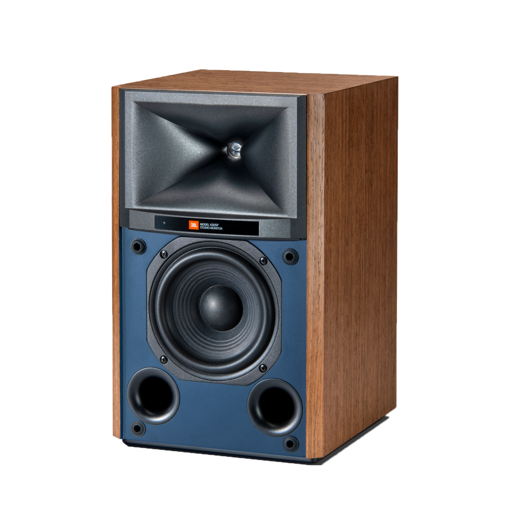 JBL 4305P 主動式監聽喇叭 | 5.25吋書架喇叭 | 內建300W擴大機 HDI號角高音 | Chromecast/AirPlay 2