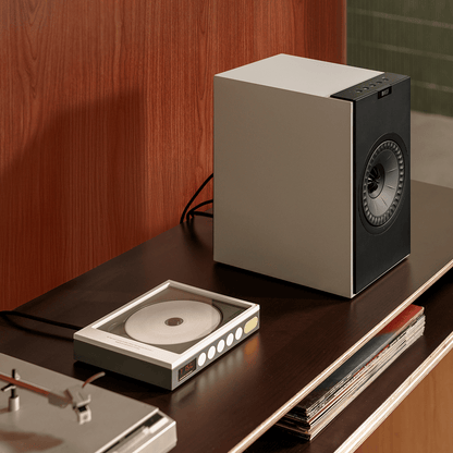 KEF Coda W 主動式書架喇叭 | 12代Uni-Q 同軸單體 | 無線藍牙5.4 aptX無損 | HDMI ARC 電視音響 | 內建唱頭放大