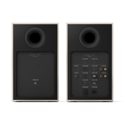 KEF Coda W 主動式書架喇叭 | 12代Uni-Q 同軸單體 | 無線藍牙5.4 aptX無損 | HDMI ARC 電視音響 | 內建唱頭放大