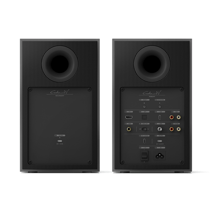 KEF Coda W 主動式書架喇叭 | 12代Uni-Q 同軸單體 | 無線藍牙5.4 aptX無損 | HDMI ARC 電視音響 | 內建唱頭放大