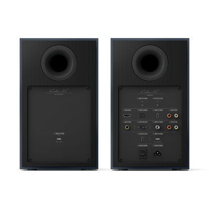 KEF Coda W 主動式書架喇叭 | 12代Uni-Q 同軸單體 | 無線藍牙5.4 aptX無損 | HDMI ARC 電視音響 | 內建唱頭放大