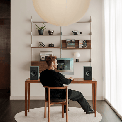 KEF Coda W 主動式書架喇叭 | 12代Uni-Q 同軸單體 | 無線藍牙5.4 aptX無損 | HDMI ARC 電視音響 | 內建唱頭放大