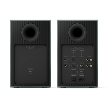 KEF Coda W 主動式書架喇叭 | 12代Uni-Q 同軸單體 | 無線藍牙5.4 aptX無損 | HDMI ARC 電視音響 | 內建唱頭放大