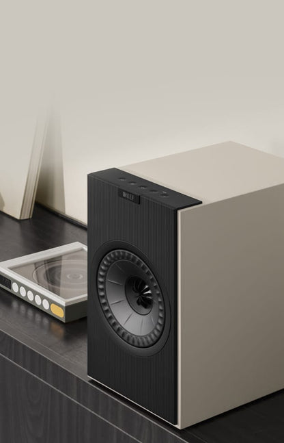 KEF Coda W 主動式書架喇叭 | 12代Uni-Q 同軸單體 | 無線藍牙5.4 aptX無損 | HDMI ARC 電視音響 | 內建唱頭放大