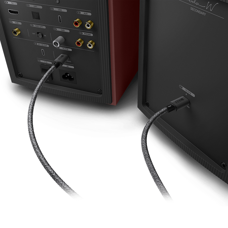 KEF Coda W 主動式書架喇叭 | 12代Uni-Q 同軸單體 | 無線藍牙5.4 aptX無損 | HDMI ARC 電視音響 | 內建唱頭放大