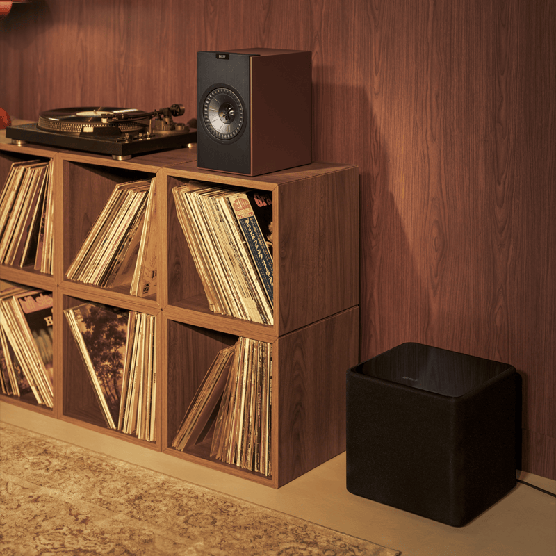 KEF Coda W 主動式書架喇叭 | 12代Uni-Q 同軸單體 | 無線藍牙5.4 aptX無損 | HDMI ARC 電視音響 | 內建唱頭放大