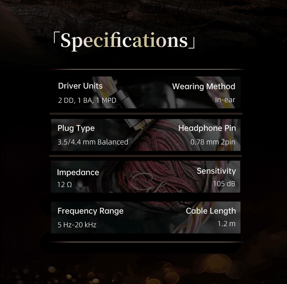 Kinera Celest Yaksha 夜叉｜4單體混合 2DD+動鐵+平板 入耳式耳機