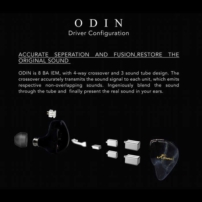 Kinera Imperial Odin 2.0 奧丁 入耳式耳機｜8動鐵