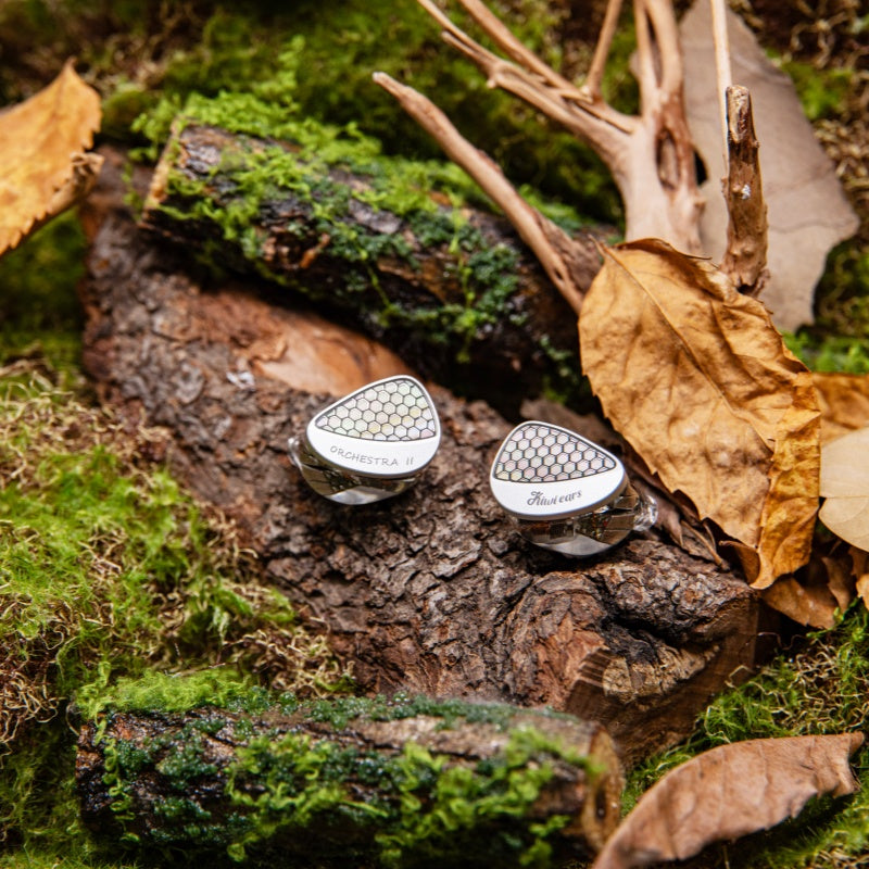 Kiwi Ears Orchestra II 入耳式耳機｜客製化 10 動鐵單體｜透明外殼｜3.5mm + 4.4mm IEM