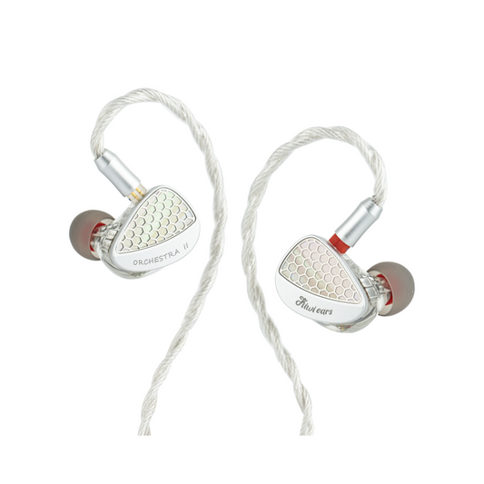 Kiwi Ears Orchestra II 入耳式耳機｜客製化 10 動鐵單體｜透明外殼｜3.5mm + 4.4mm IEM