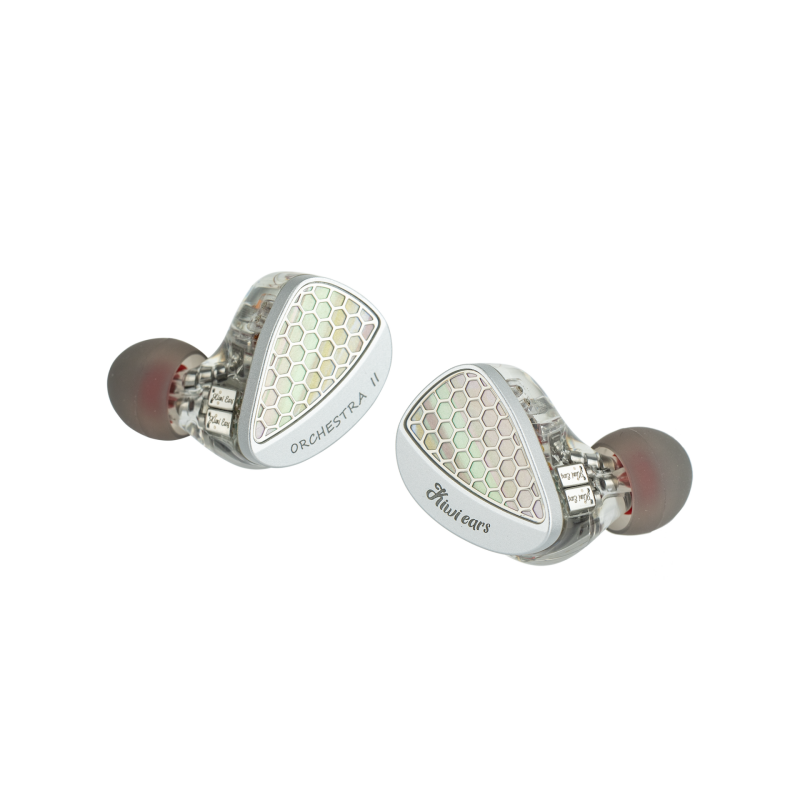Kiwi Ears Orchestra II 入耳式耳機｜客製化 10 動鐵單體｜透明外殼｜3.5mm + 4.4mm IEM