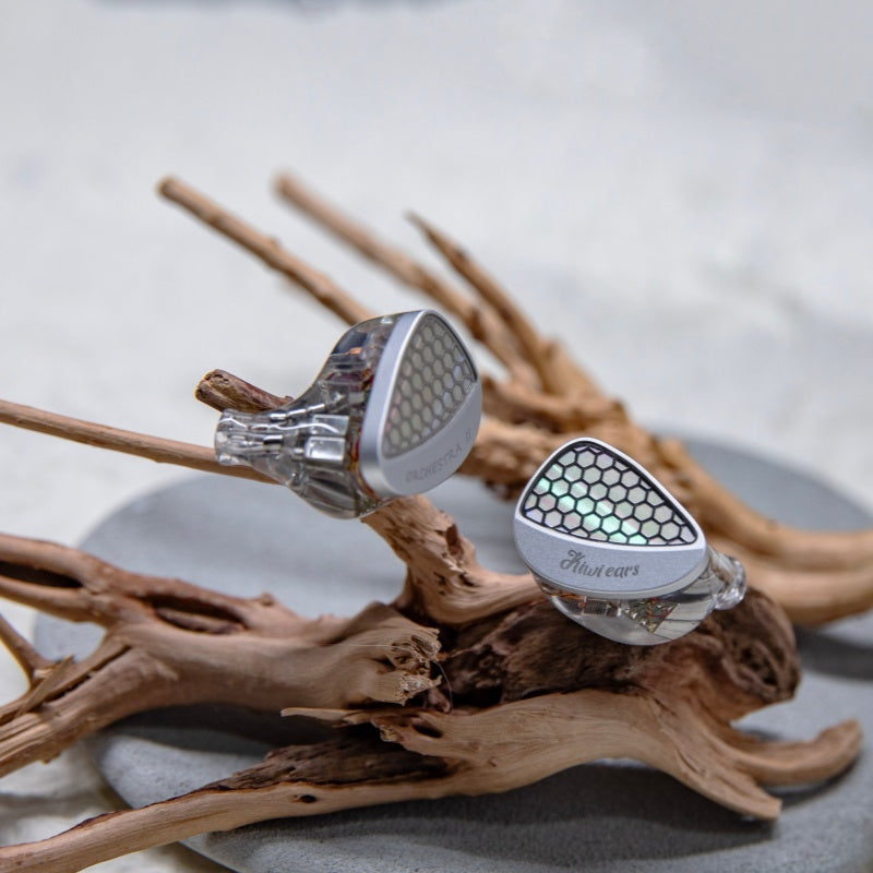Kiwi Ears Orchestra II 入耳式耳機｜客製化 10 動鐵單體｜透明外殼｜3.5mm + 4.4mm IEM