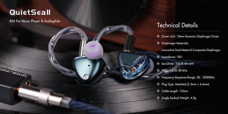 弱水時砂 Rose Technics QuietSea II 靜海二代 入耳式耳機