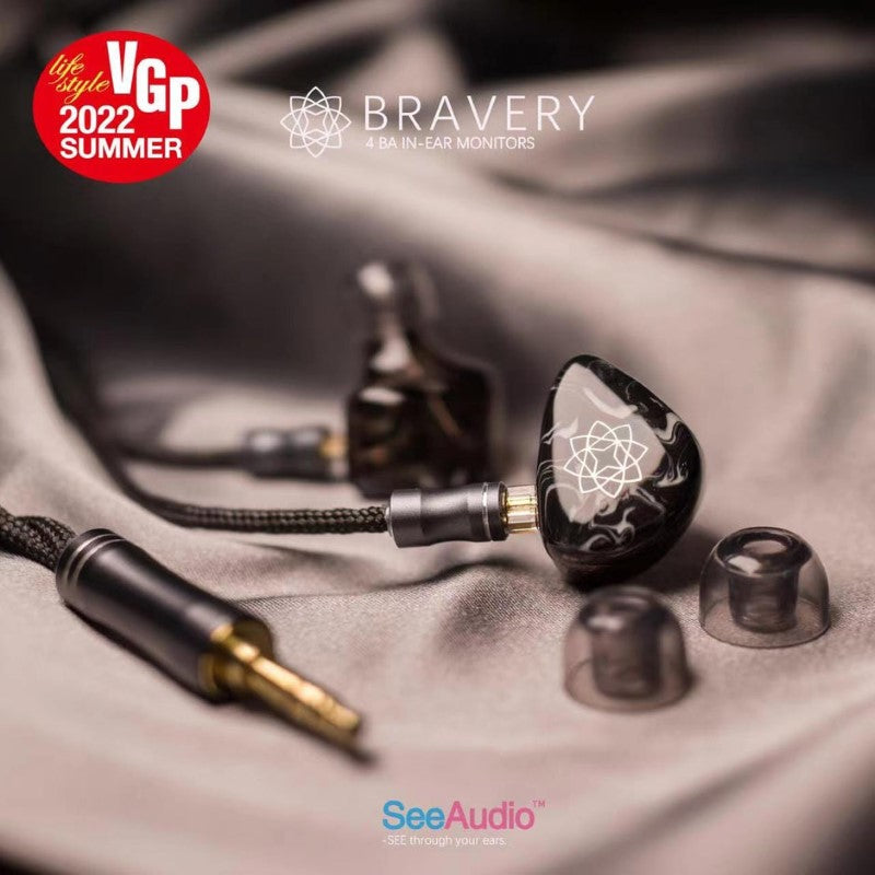 See Audio Bravery 四動鐵耳機入耳式HiFi IEM 耳機– Pifferia 劈飛利亞