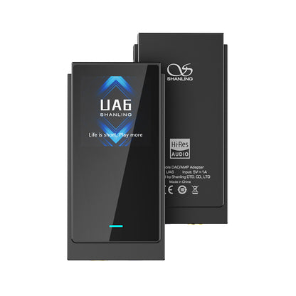 山靈 Shanling UA6 USB DAC 耳擴 | 3.5mm單端 & 4.4mm平衡 雙輸出