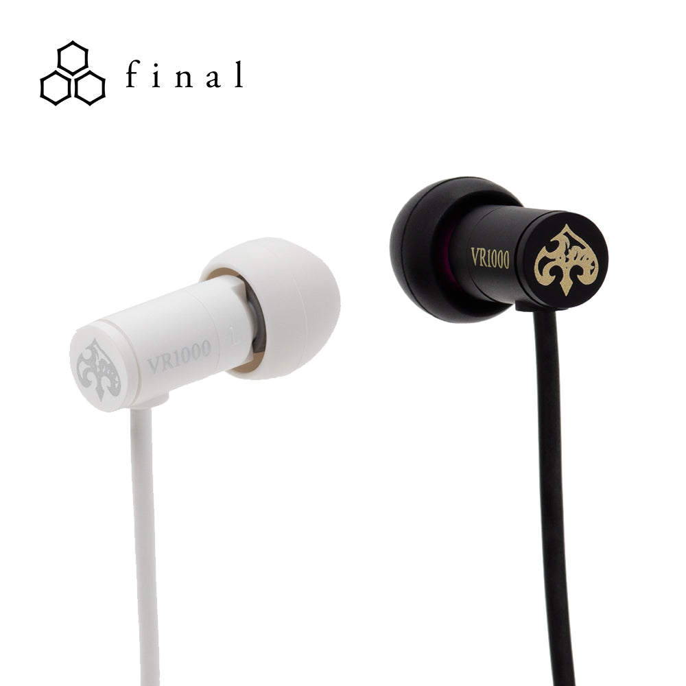 final VR1000 for ASMR 有線耳機｜周防パトラ聯名 Patra White Patra Black｜沉浸式體驗