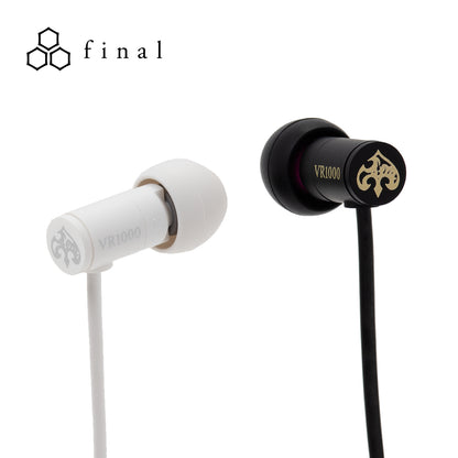 final VR1000 for ASMR 有線耳機｜周防パトラ聯名 Patra White Patra Black｜沉浸式體驗