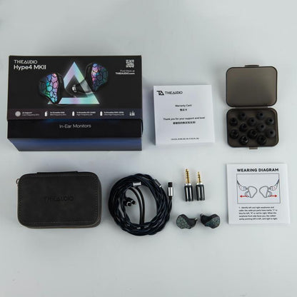 THIEAUDIO HYPE4 MKII 入耳式耳機｜Knowles 四動鐵 IMPACT² 雙動圈｜3.5mm + 4.4mm