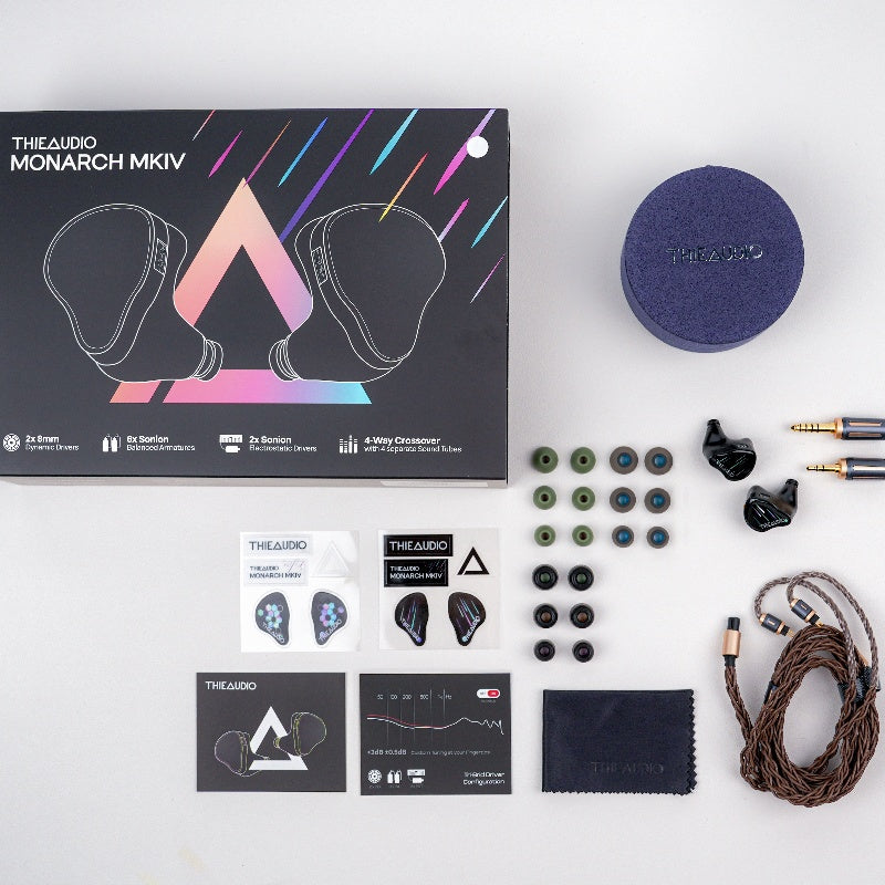 THIEAUDIO Monarch MKIV 君主4｜雙模調音切換 IMPACT² 雙動圈 4路分音旗艦耳機