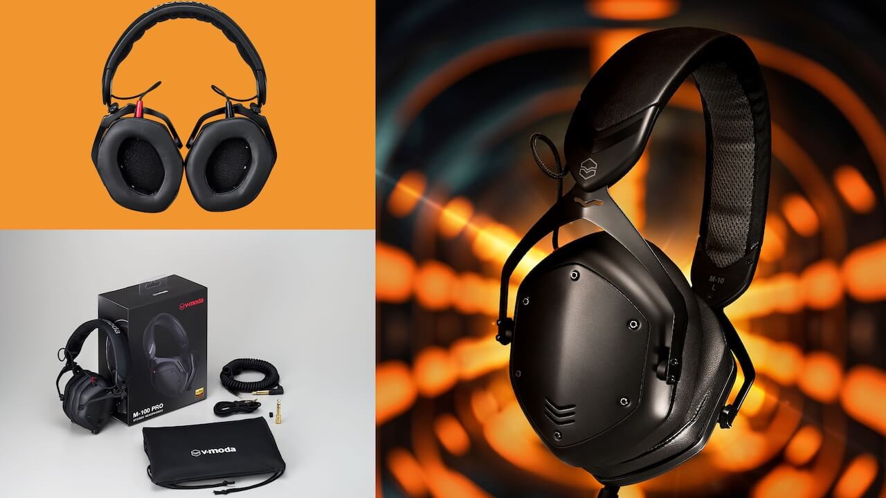 V-MODA M-10 專業DJ監聽耳罩式耳機｜50mm雙振膜單體｜封閉式