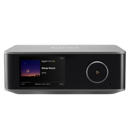 WiiM Amp Ultra 旗艦無線串流綜合擴大機｜100W×2大功率、ESS旗艦DAC、3.5吋觸控螢幕