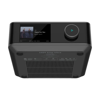 WiiM Amp Ultra 旗艦無線串流綜合擴大機｜100W×2大功率、ESS旗艦DAC、3.5吋觸控螢幕
