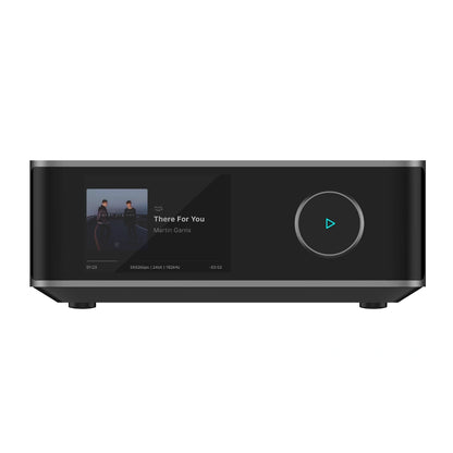 WiiM Amp Ultra 旗艦無線串流綜合擴大機｜100W×2大功率、ESS旗艦DAC、3.5吋觸控螢幕