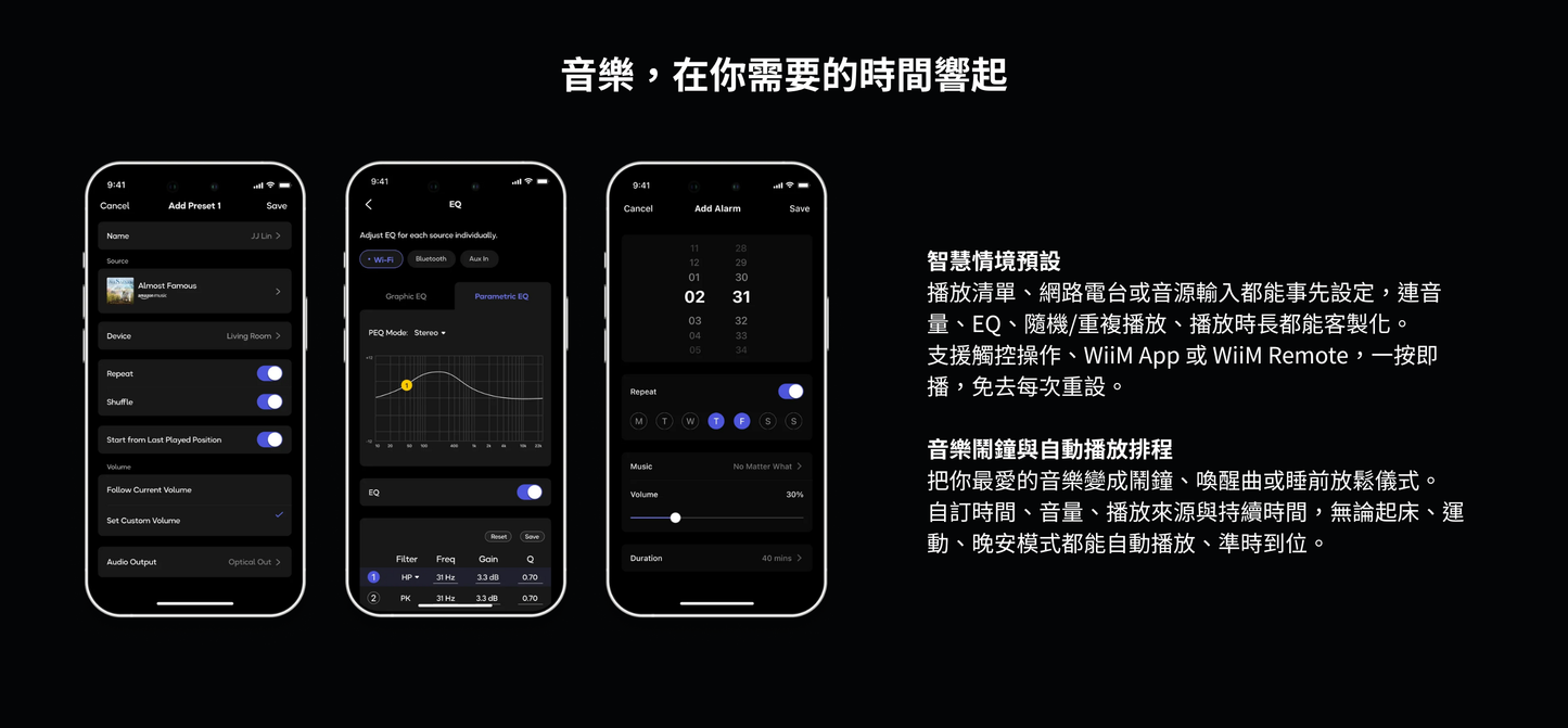 WiiM Sound 智慧音響｜AI自動空間校正｜Hi-Res高解析WiFi藍牙無線串流｜100W輸出｜Dolby 5.1環繞/中置