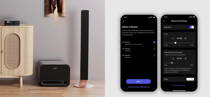 WiiM Sub Pro 無線智慧超低音喇叭｜AI 自動空間校正 RoomFit 250W WiFi 6E 藍牙重低音