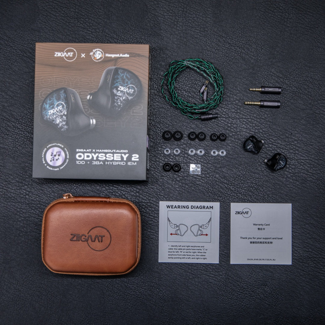 ZiiGaat x Hangout Audio Odyssey 2 入耳式耳機