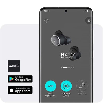 AKG N400NC 主動式降噪 真無線藍牙耳機 - Pifferia 劈飛利亞 