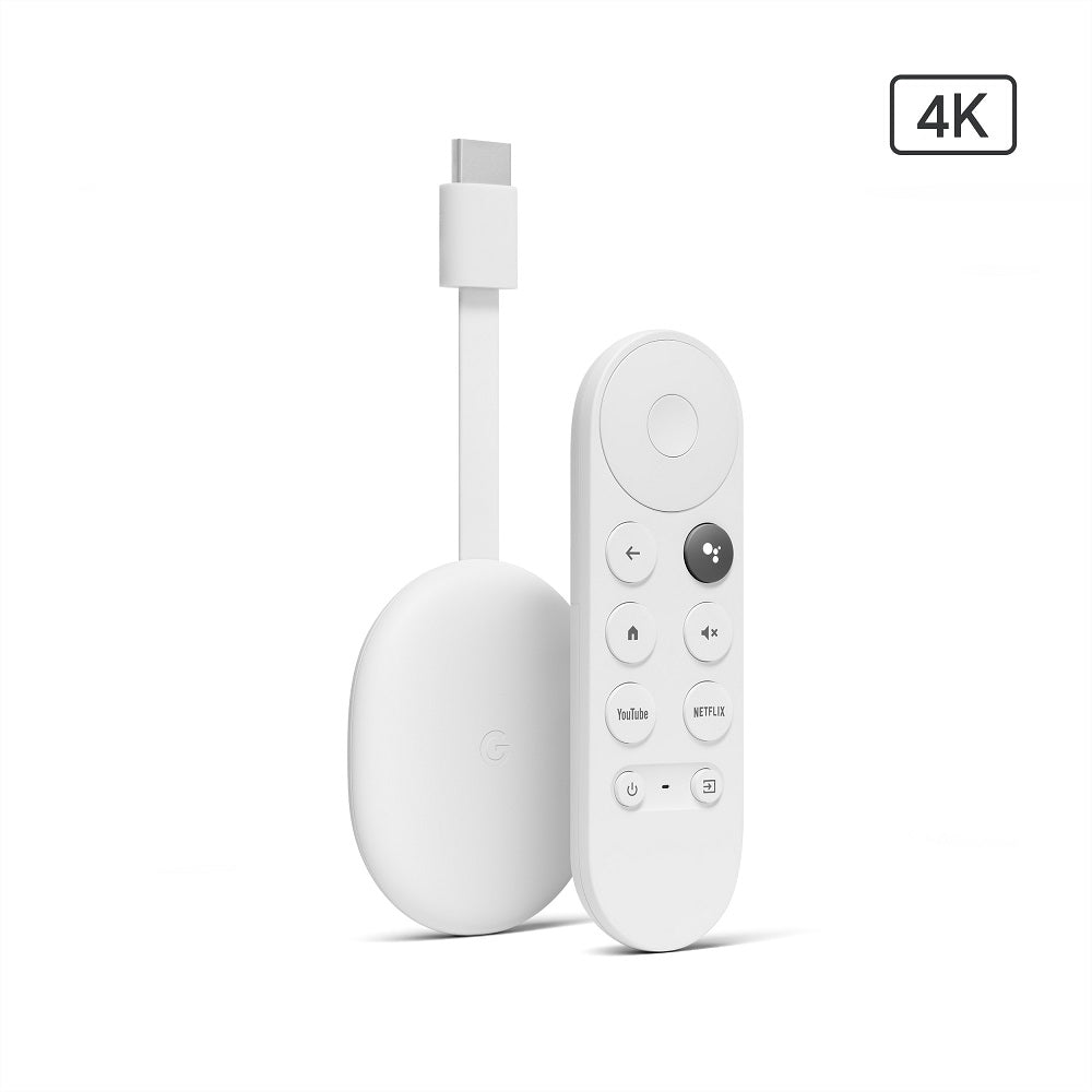 4K版 Google Chromecast 支援Google TV 4K 聯強公司貨