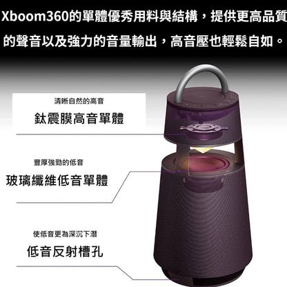 LG RP4 XBOOM 360 全景聲藍牙音響