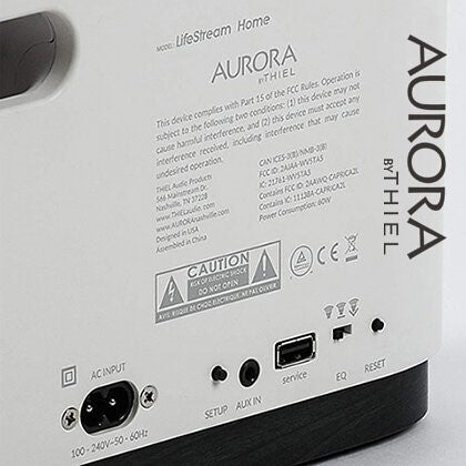 THIEL AURORA A5 無線藍牙喇叭 桌上型喇叭 支援SPOTIFY AIRPLAY