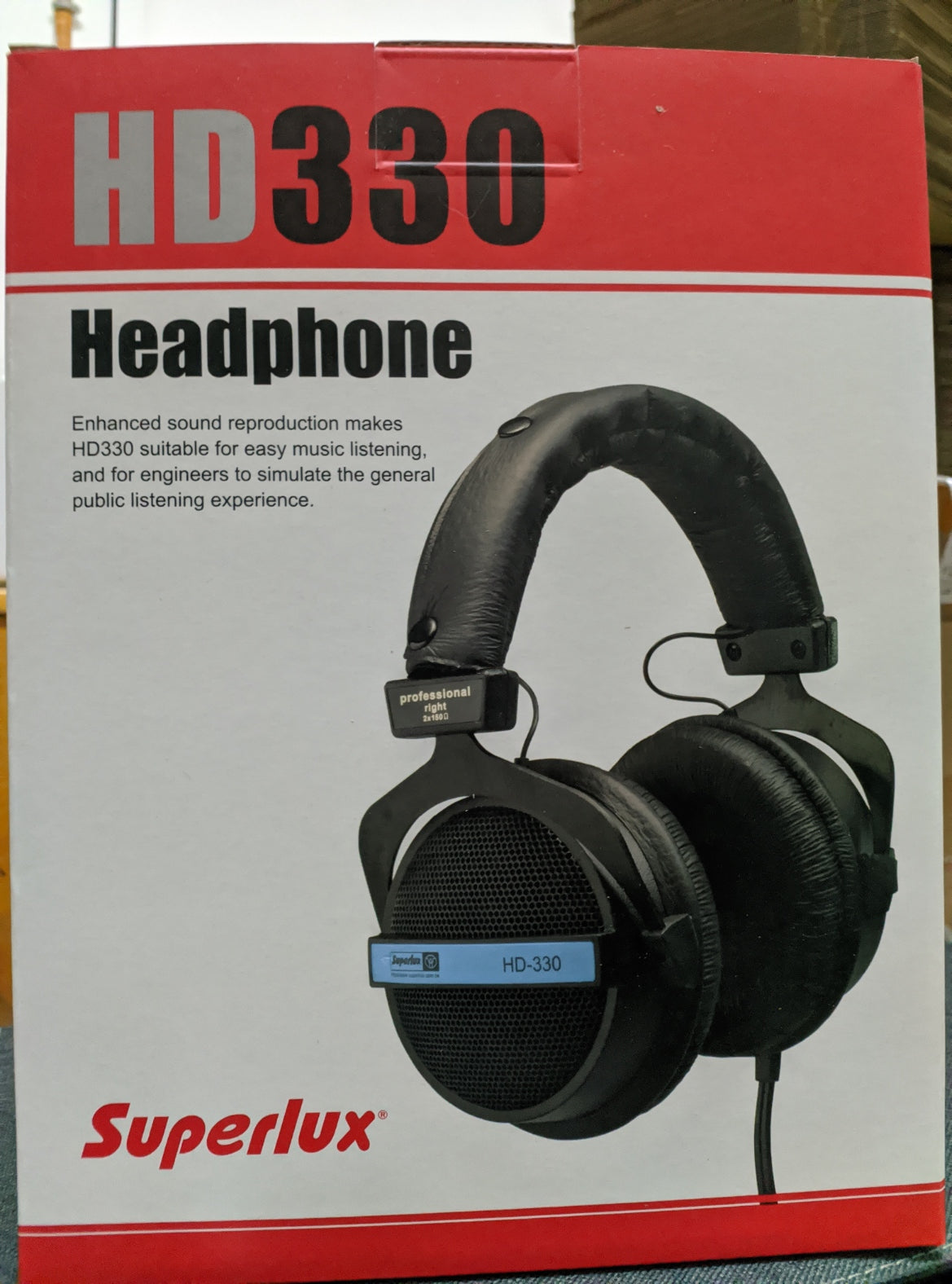 Superlux HD330 監聽半開放耳罩式耳機