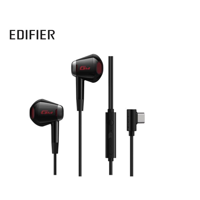 EDIFIER GM180 Plus 半入耳式耳機 有線耳機 電競耳機